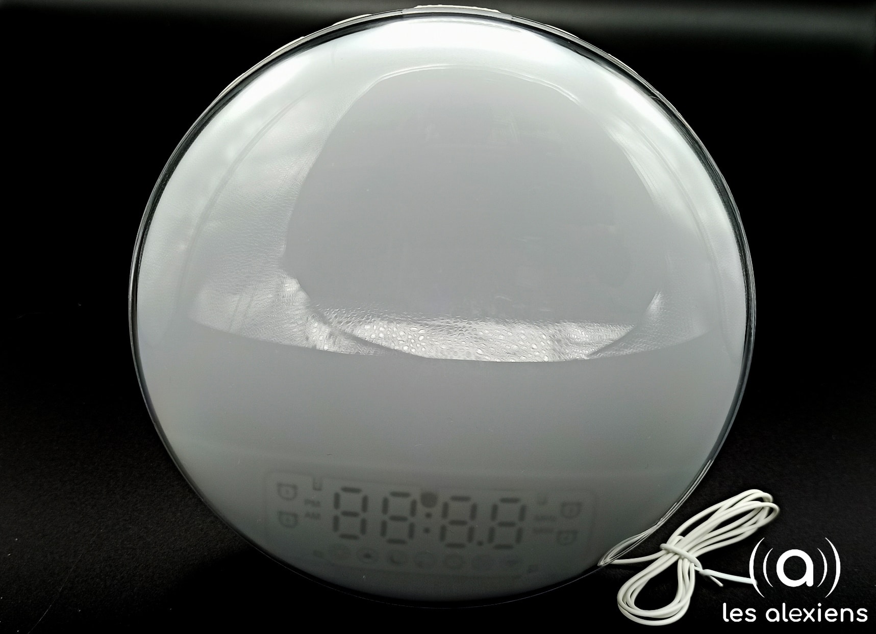 Réveil Lumineux Smart Q LED - Simulation Aube, Bluetooth, Sons Nature, Affichage Heure/Température - Pour Chambre