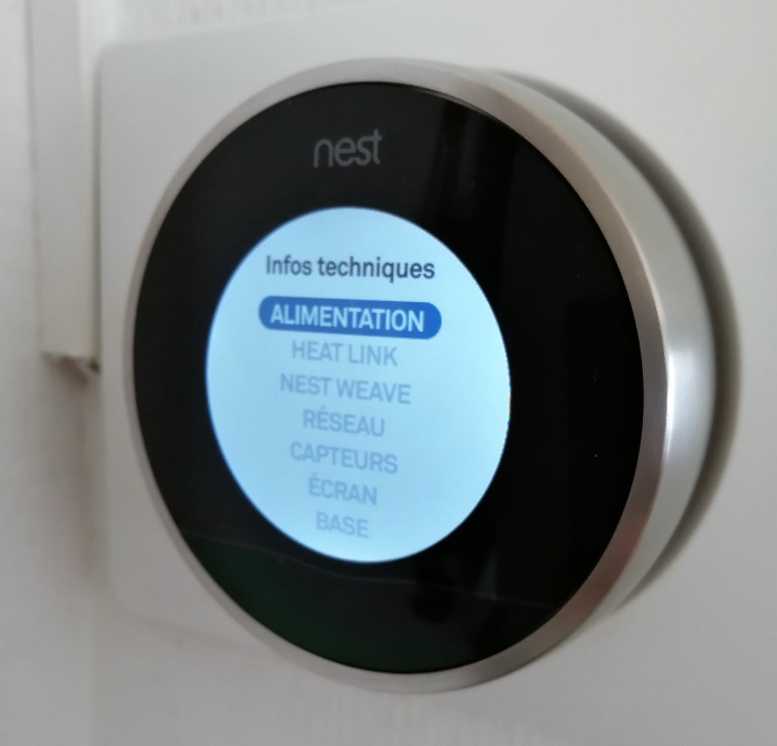 Test du thermostat connecté Nest - Conseils Thermiques