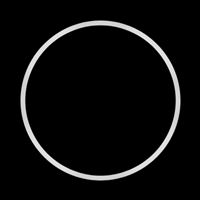 Cercle blanc sur Echo d'Amazon