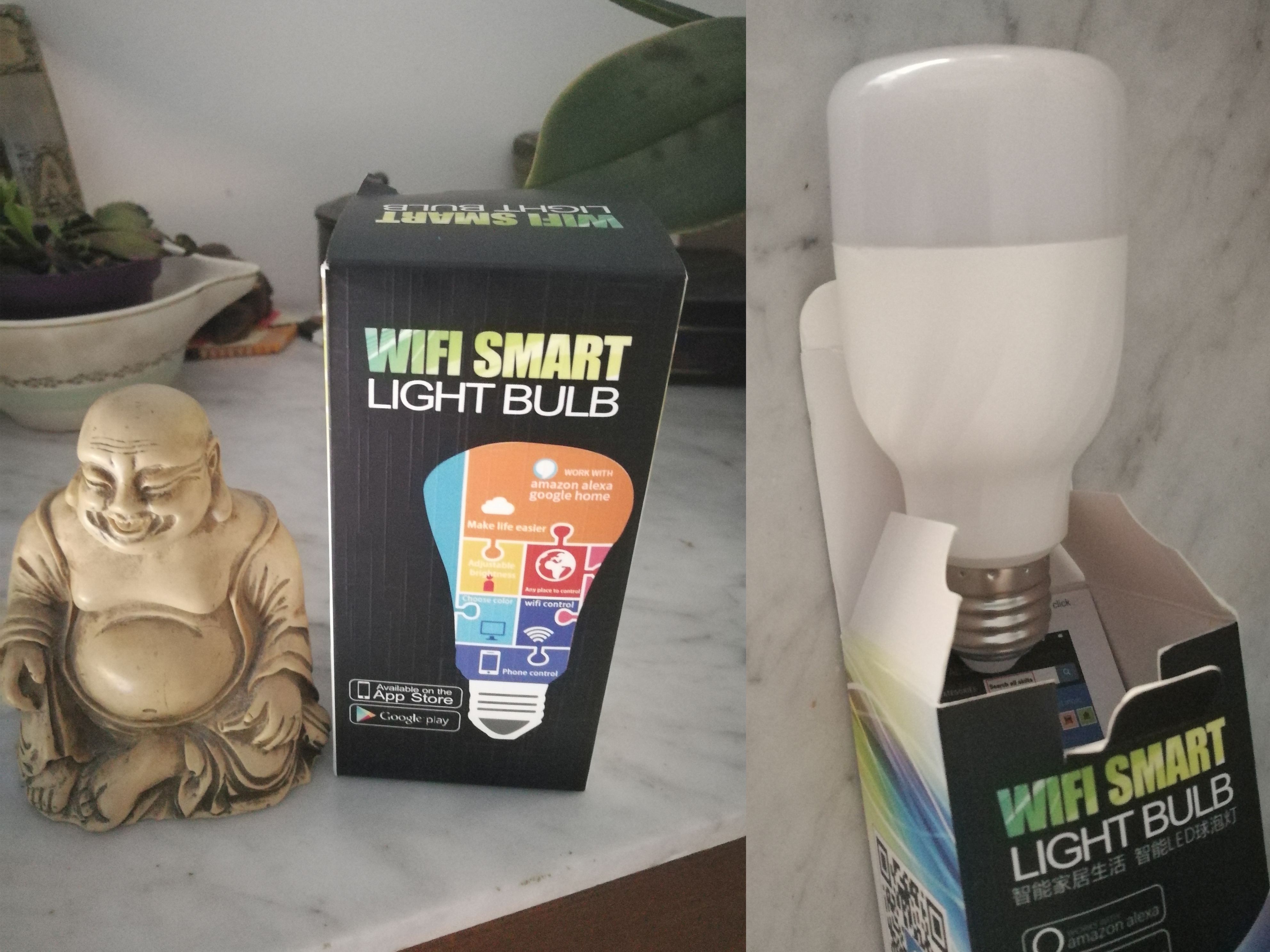 Cotify smart bulb avec Smart Life
