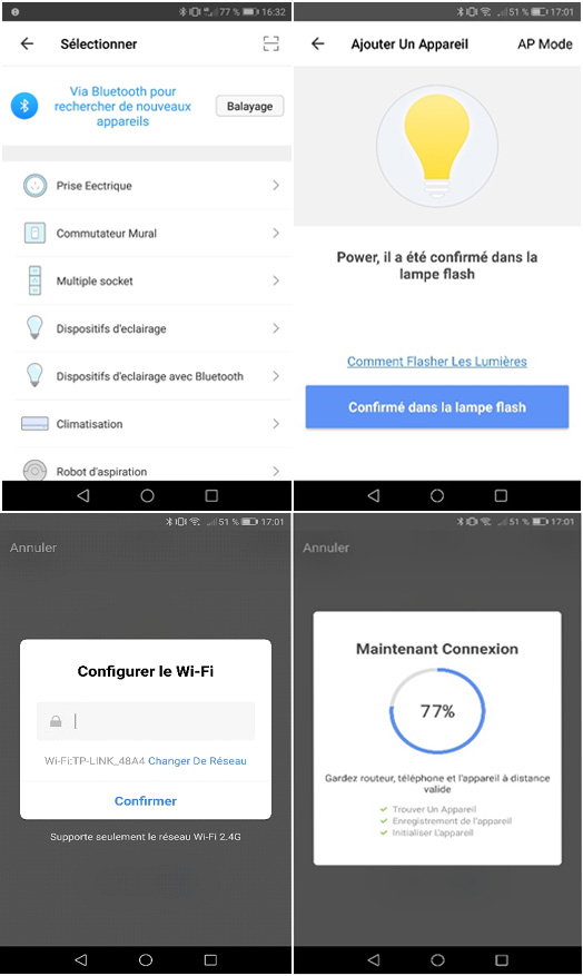 Tutoriel groupe d'ampoules sur l'application Alexa