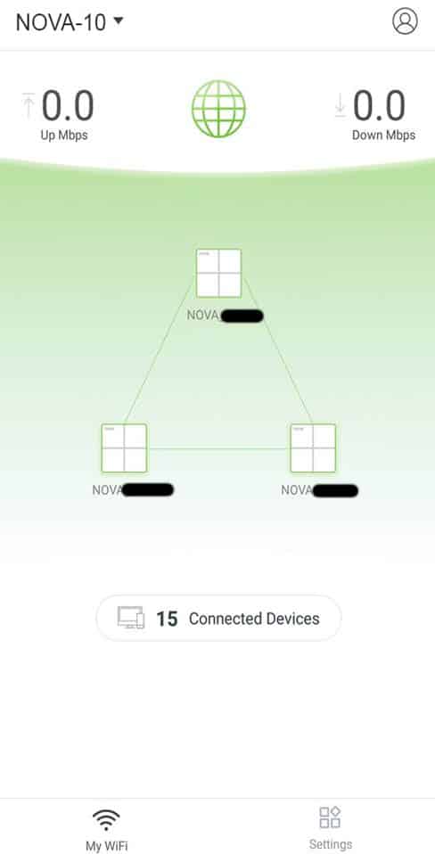 Application Tenda Wi-Fi : un système mesh Nova MW6-3