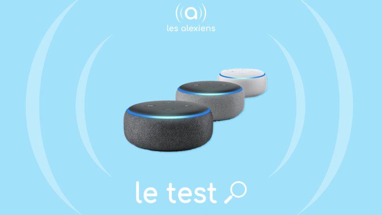 Test de la nouvelle enceinte connectée d'Amazon avec Alexa : Echo Dot 3
