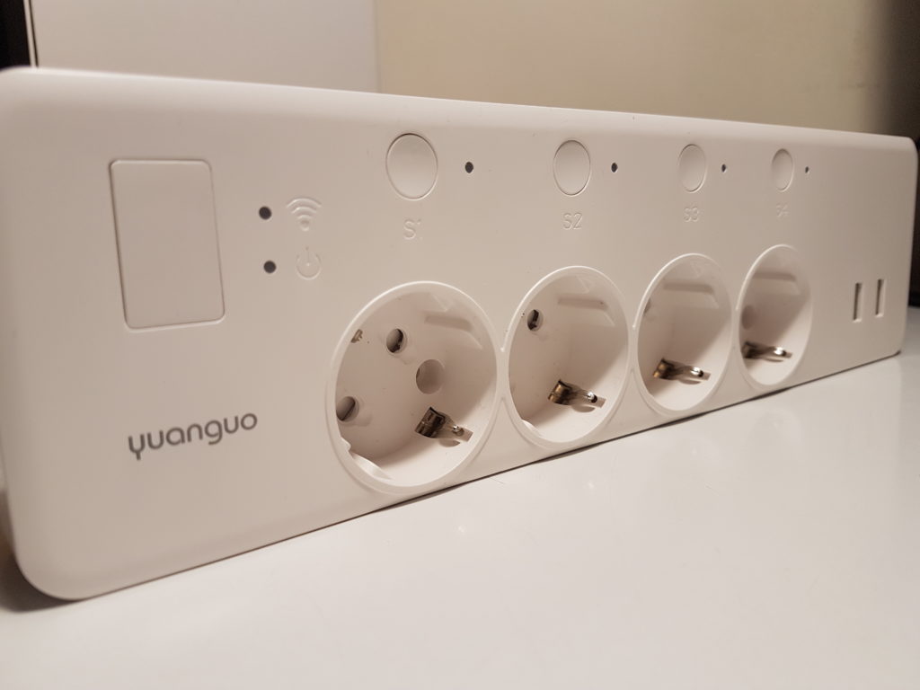 Test multiprise Yuanguo parasurtension et parafoudre avec Amazon Alexa et Smart Life