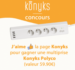 gagnez une multiprise connectée Konyks Polyco avec Les Alexiens