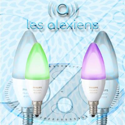 Test Philips Hue White & Color flamme E14 – Les Alexiens