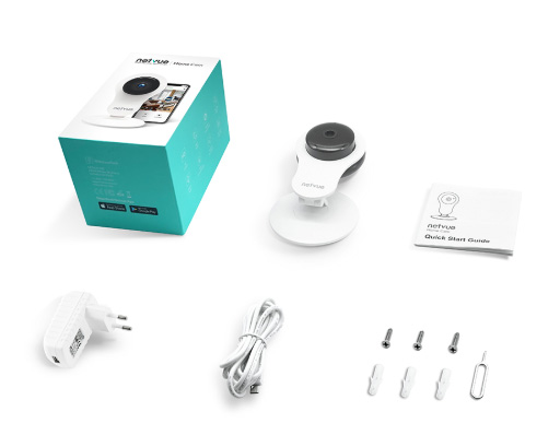 Test Netvue Home Cam 1080p avec Amazon Echo Spot
