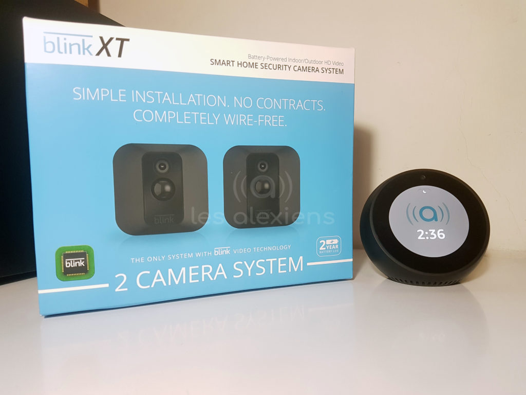 Test des caméras Blink XT pour Amazon Echo Spot et Show et Amazon Alexa - 2