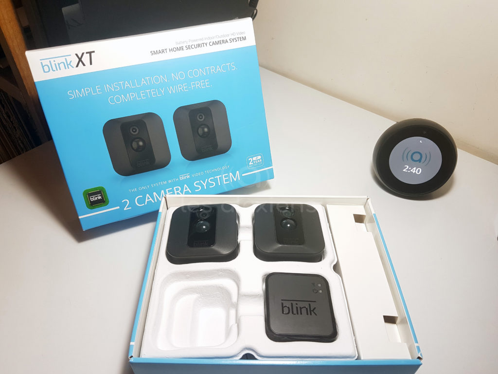 Test des caméras Blink XT pour Amazon Echo Spot et Show et Amazon Alexa - 1