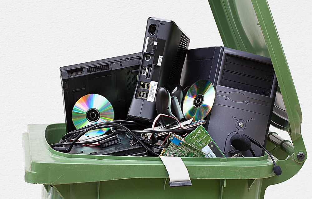 Recyclage objets électroniques et appareils connectés