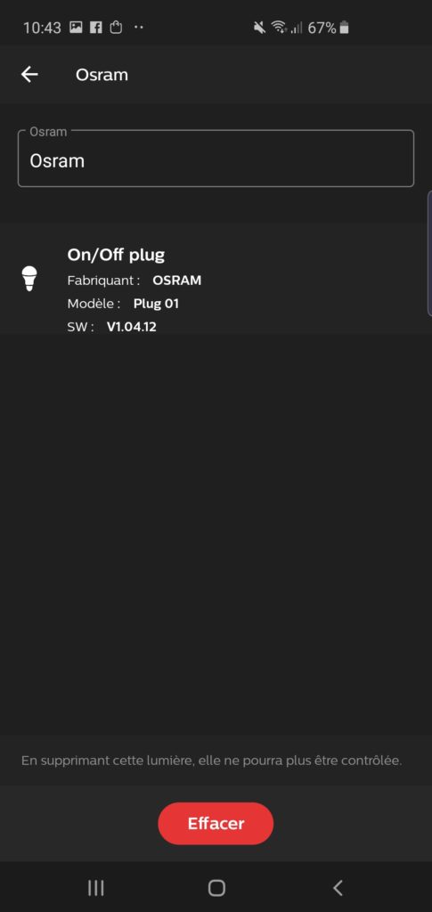 Tutoriel installation prise OSRAM SMART+ sur pont Philips Hue