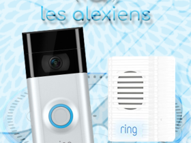 Sonnette connectée compatible Alexa et Amazon Echo