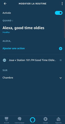 Routine station radio TuneIn