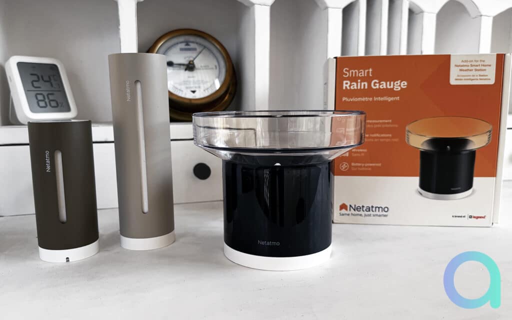 Préentation de la station météo Netatmo Original et de son pluviomètre connecté
