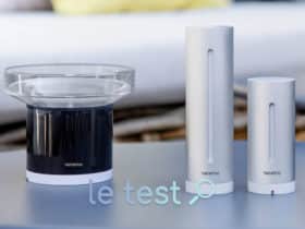 Test Netatmo Pluviomètre pour station connectée