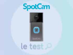 SpotCam Video Doorbell Pro : test avis et prix avec Amazon Alexa et Echo Show 2