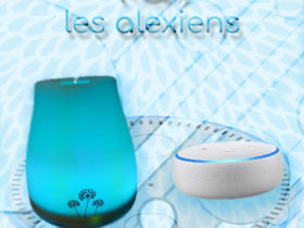 Diffuseur Huiles Essentielles HE Alexa Echo d'Amazon