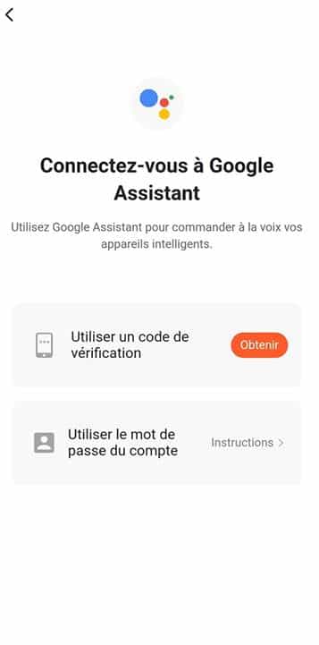 Connecter Google à Assistant à Smart Life de Tuya