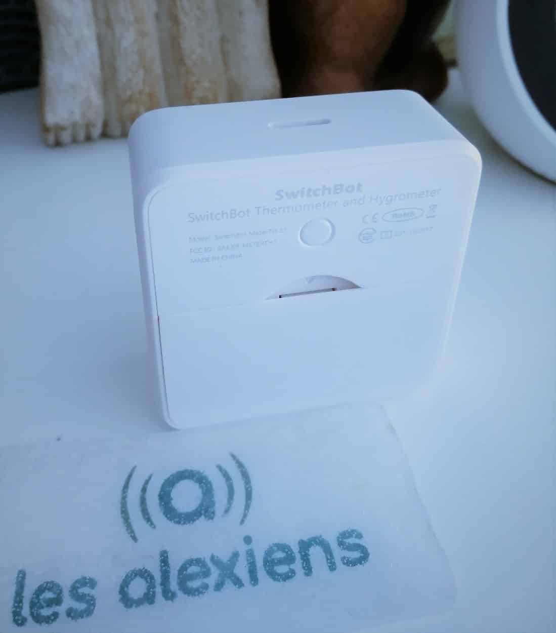 Test SwitchBot Meter : un thermomètre hydromètre compatible Alexa – Les  Alexiens