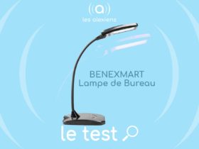 Lampe connectée BENEXMART : une lampe de bureau compatible Smart Life et Amazon Alexa Echo