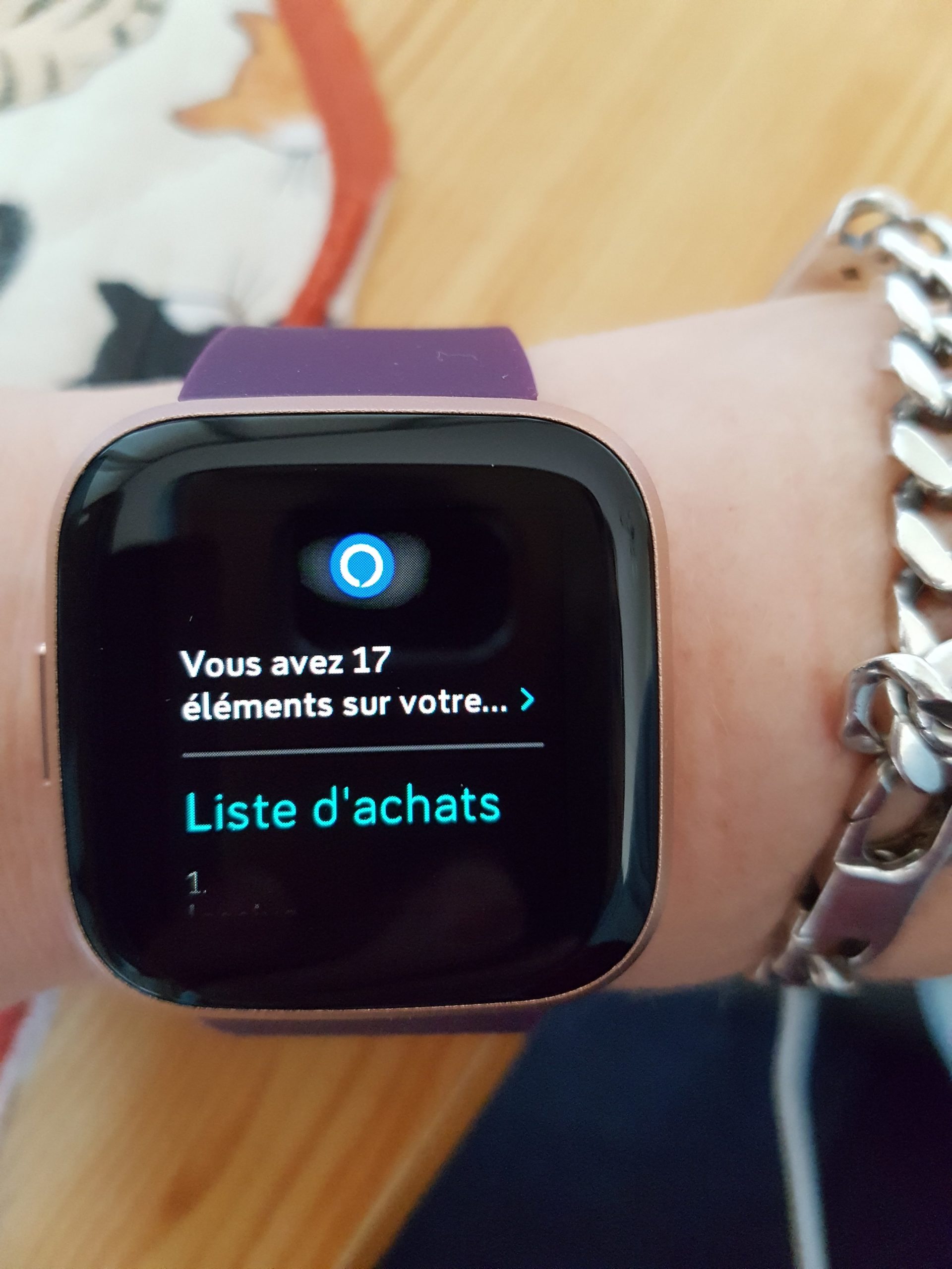 Fitbit versa alexa discount