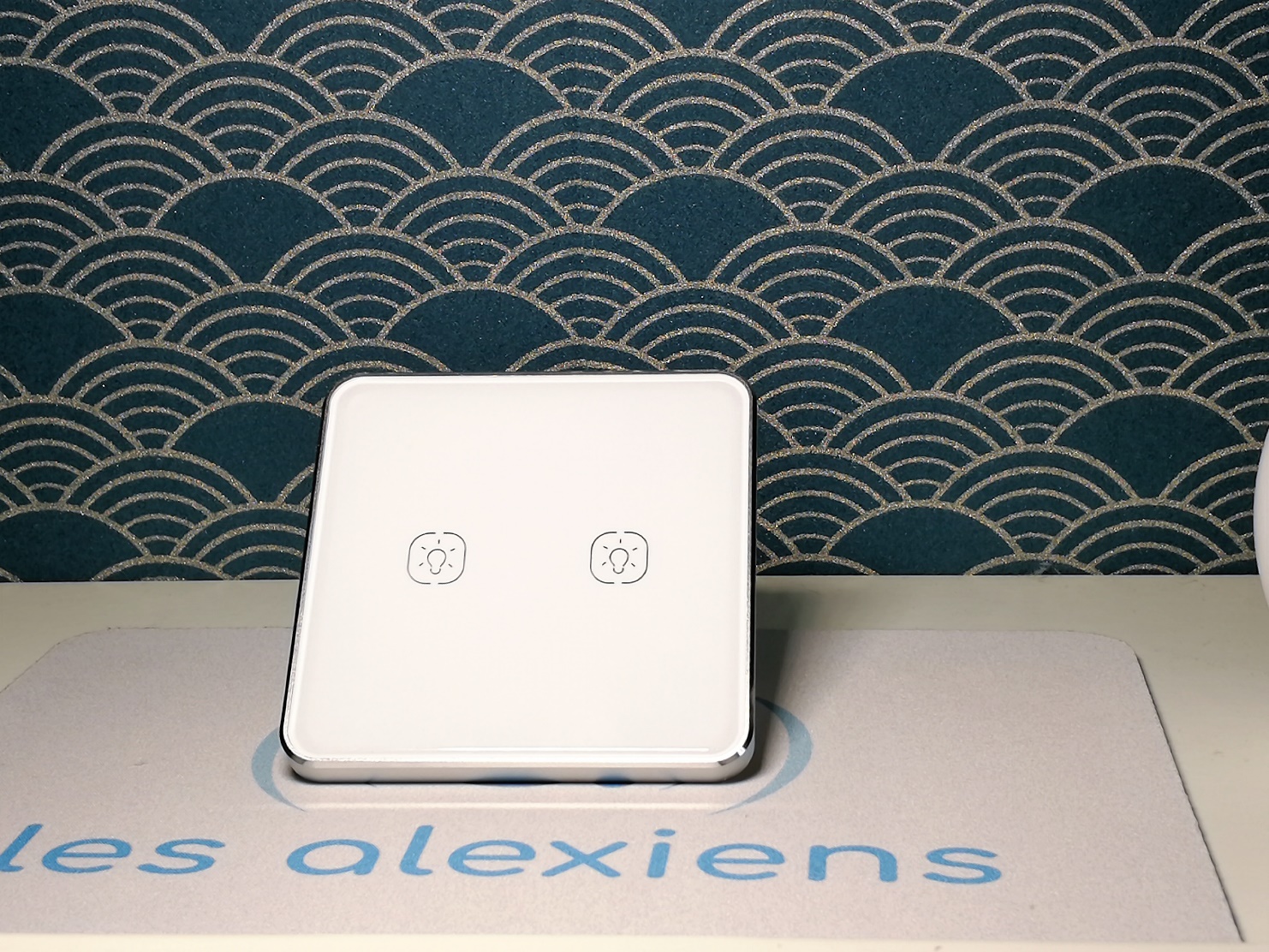 ZigBee interrupteur connecté sans neutre Nous LZ2 - Interrupteur