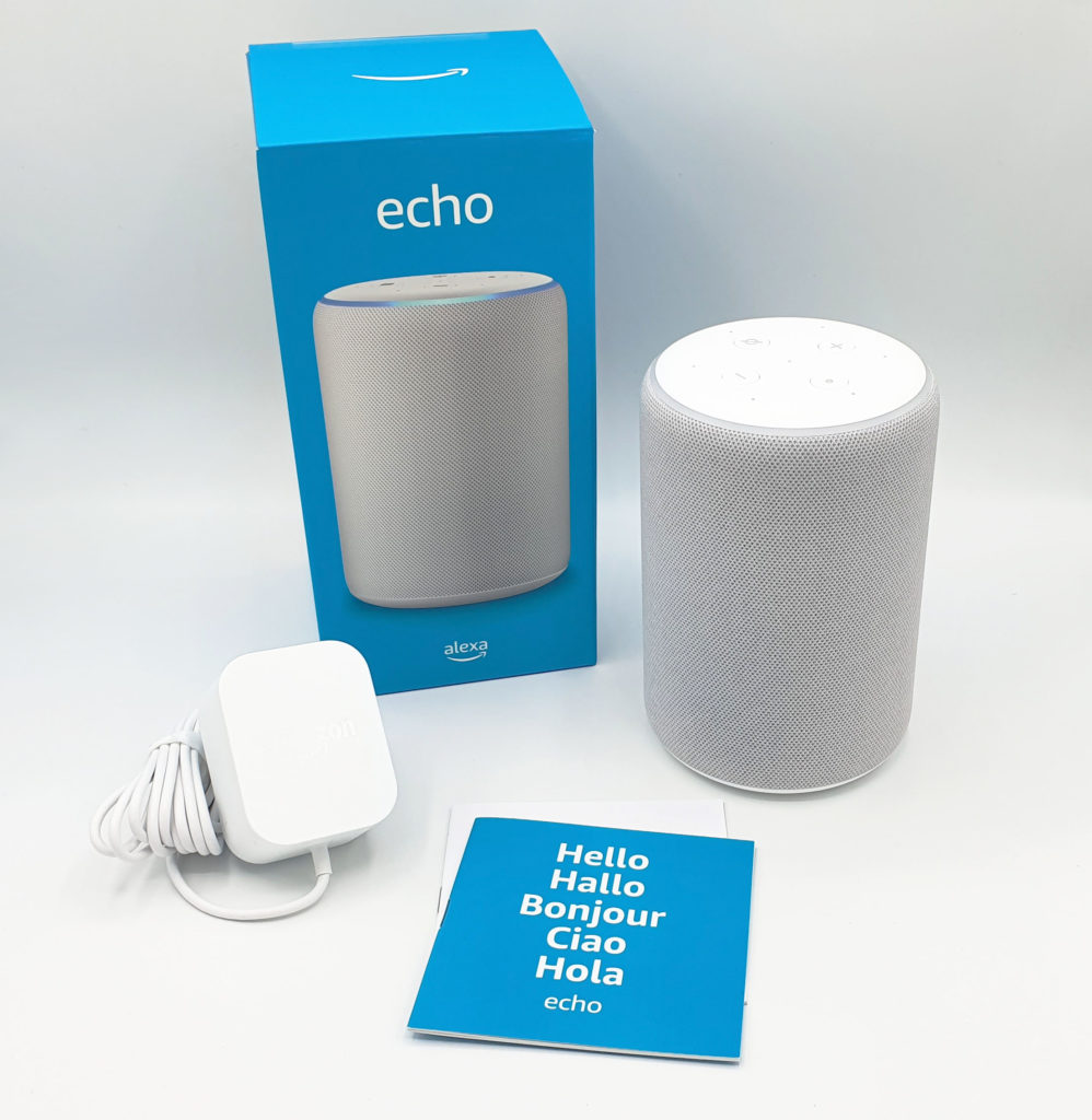 Unboxing Amazon Echo 3