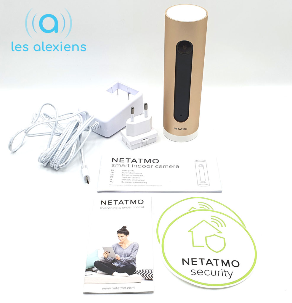 Unboxing de la caméra Netatmo Welcome