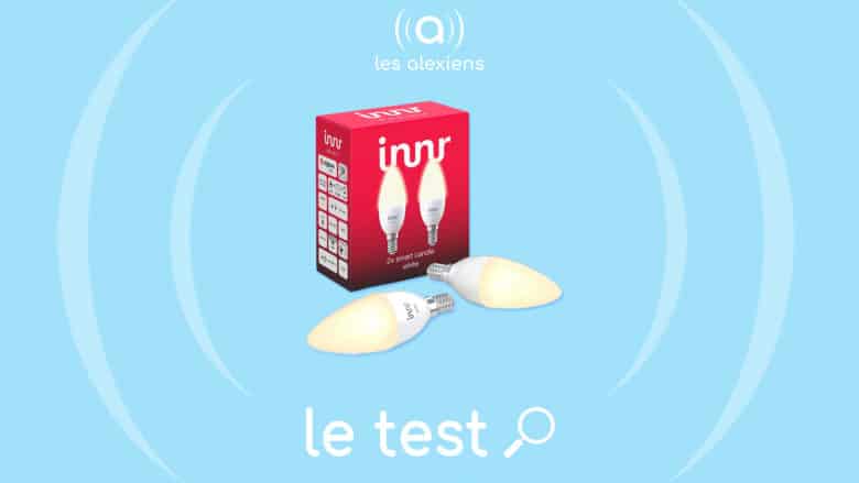 Test, avis et prix ampoules connectées ZigBee Inrr E14 type flamme