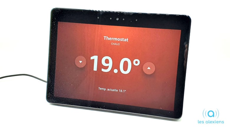 Thermostat Netatmo sur Amazon Echo Show