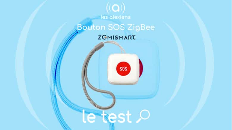 Zemismart Panic Button : un bouton SOS d'alerte compatible Tuya / Smart Life