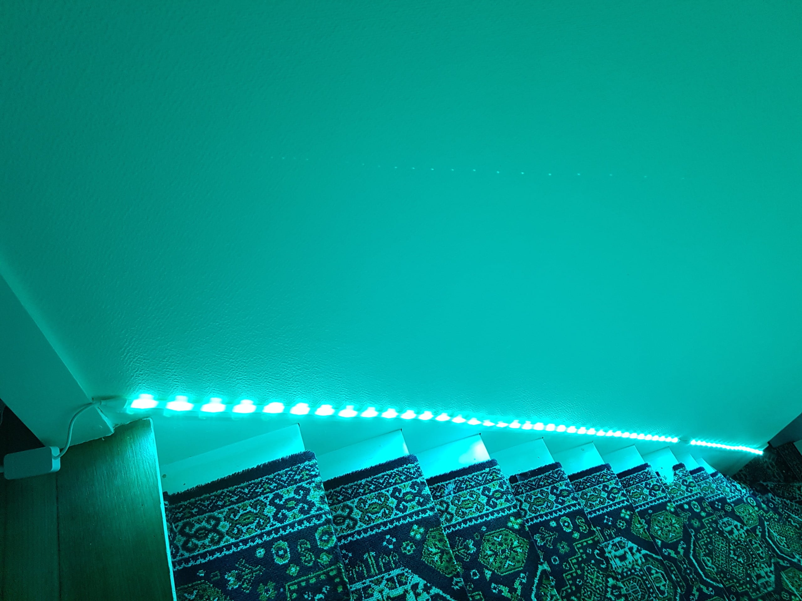 Philips Hue Ruban Lumineux Lightstrip White And Color Ambiance de 2 Mètres,  Bande Flexible Lumineuse Contrôlée Par Smartphone - Lampe Led à Variation  de Couleurs - Fonctionne avec Alexa : : Luminaires et Éclairage