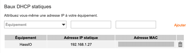 Raspberry Pi IP fixe