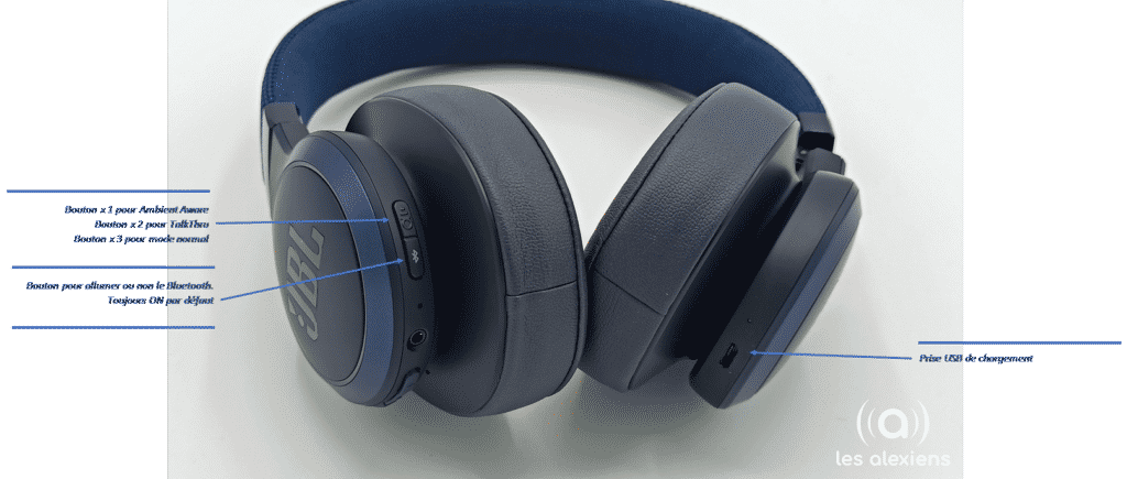 Description du casque JBL LIVE 500BT