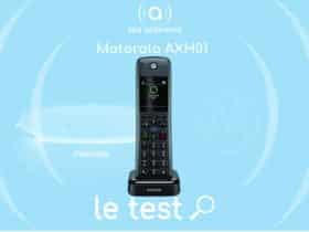 Notre test du téléphone Motorola AXH01 compatible Alexa Echo