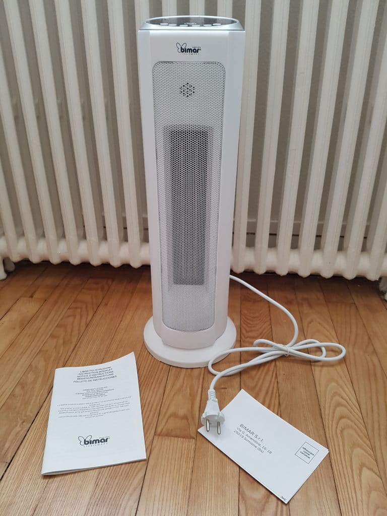 Bimar HP120 : un ventilateur connecté