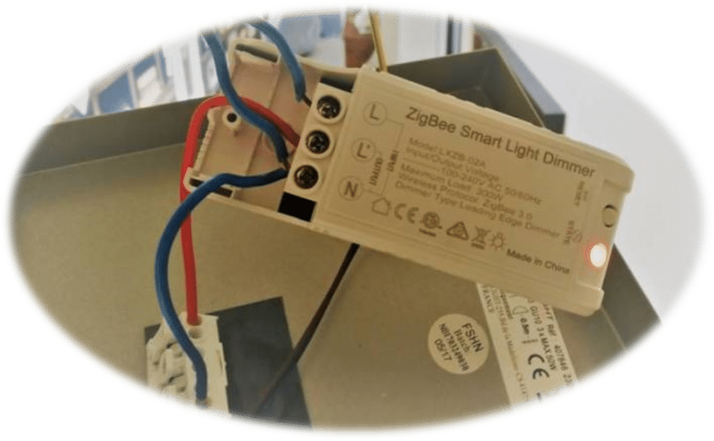 Switch ZigBee : installation