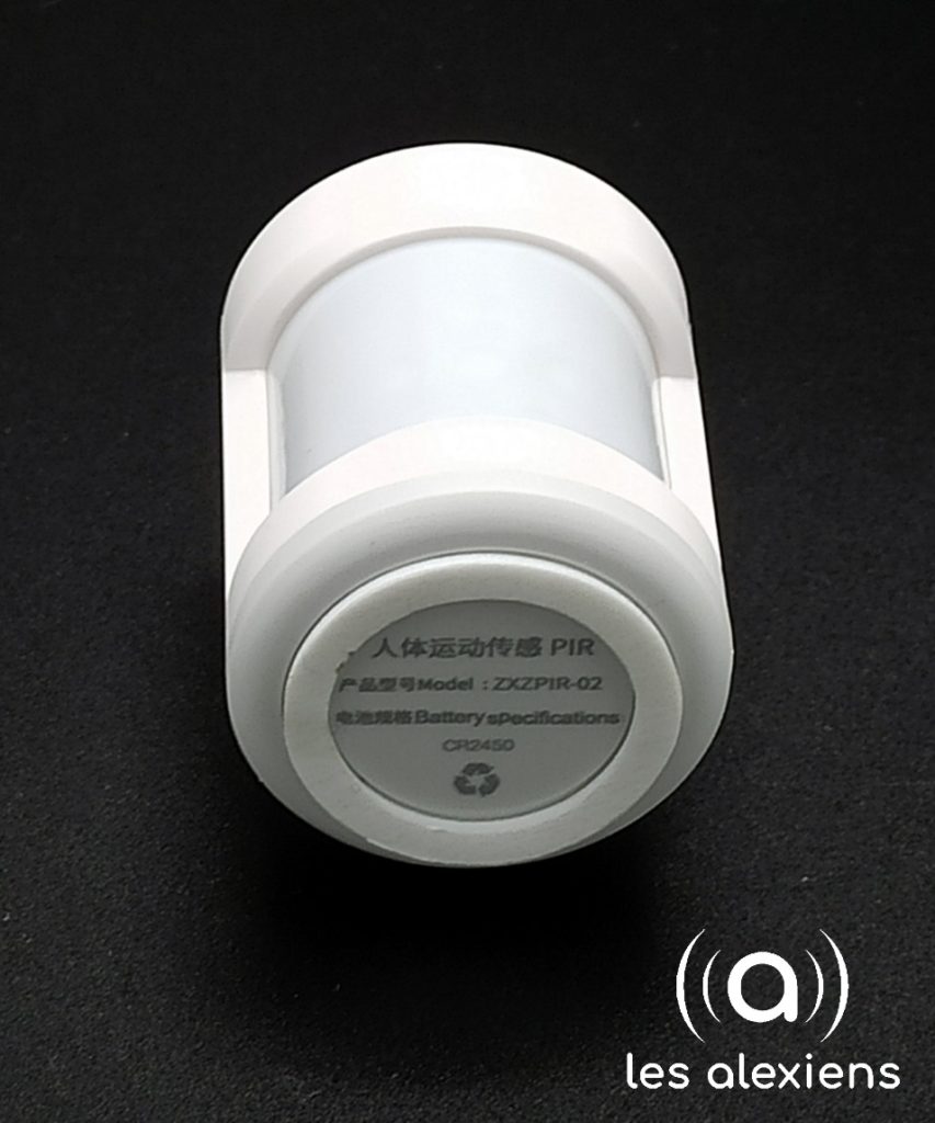 Zemismart ZigBee PIR Sensor - vue profilée