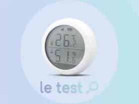 Notre avis sur le capteur de température et d'humidité ZigBee de Zemismart