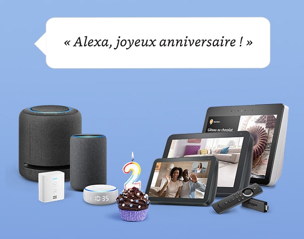 Alexa intégré : commandez vos appareils par la voix - particulier