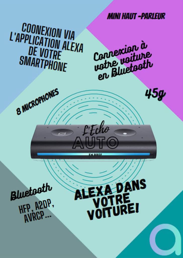 Alexa Echo Auto : les caractéristiques et spécifications techniques