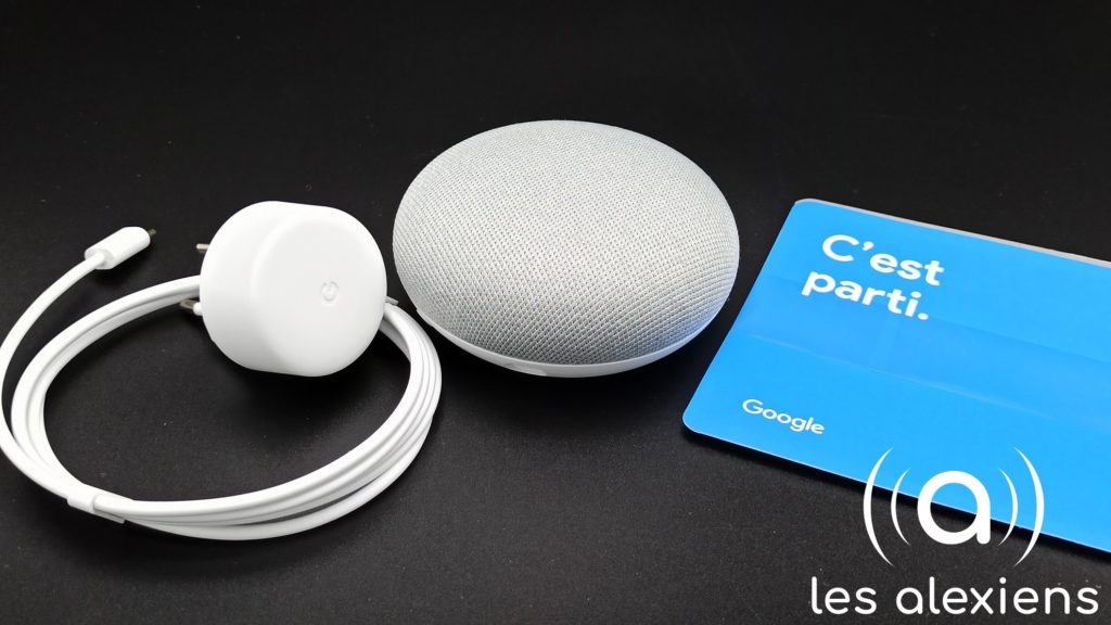 Unboxing du Google Home Mini