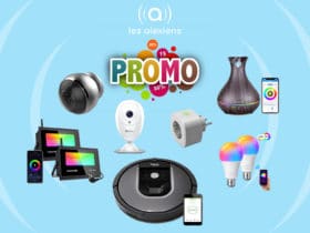 Promos sur les bojets connectés : ampoules, prises, luminaires, robots aspirateurs...