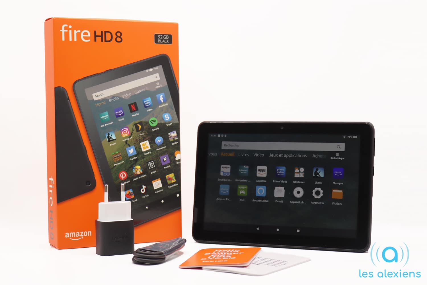 Test  Fire HD 8 (2020) : une petite tablette convaincante – Les  Alexiens