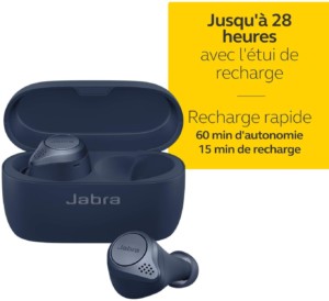 Ecouteurs intra-auriculaires Jabra Elite Active 75t Bluetooth 5.0