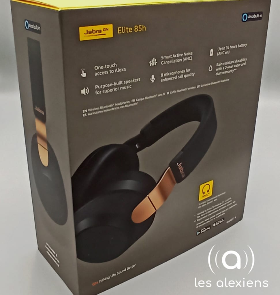 Jabra Elite 85h : unboxing