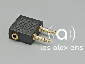 Adaptateur avion du Jabra Elite 85h