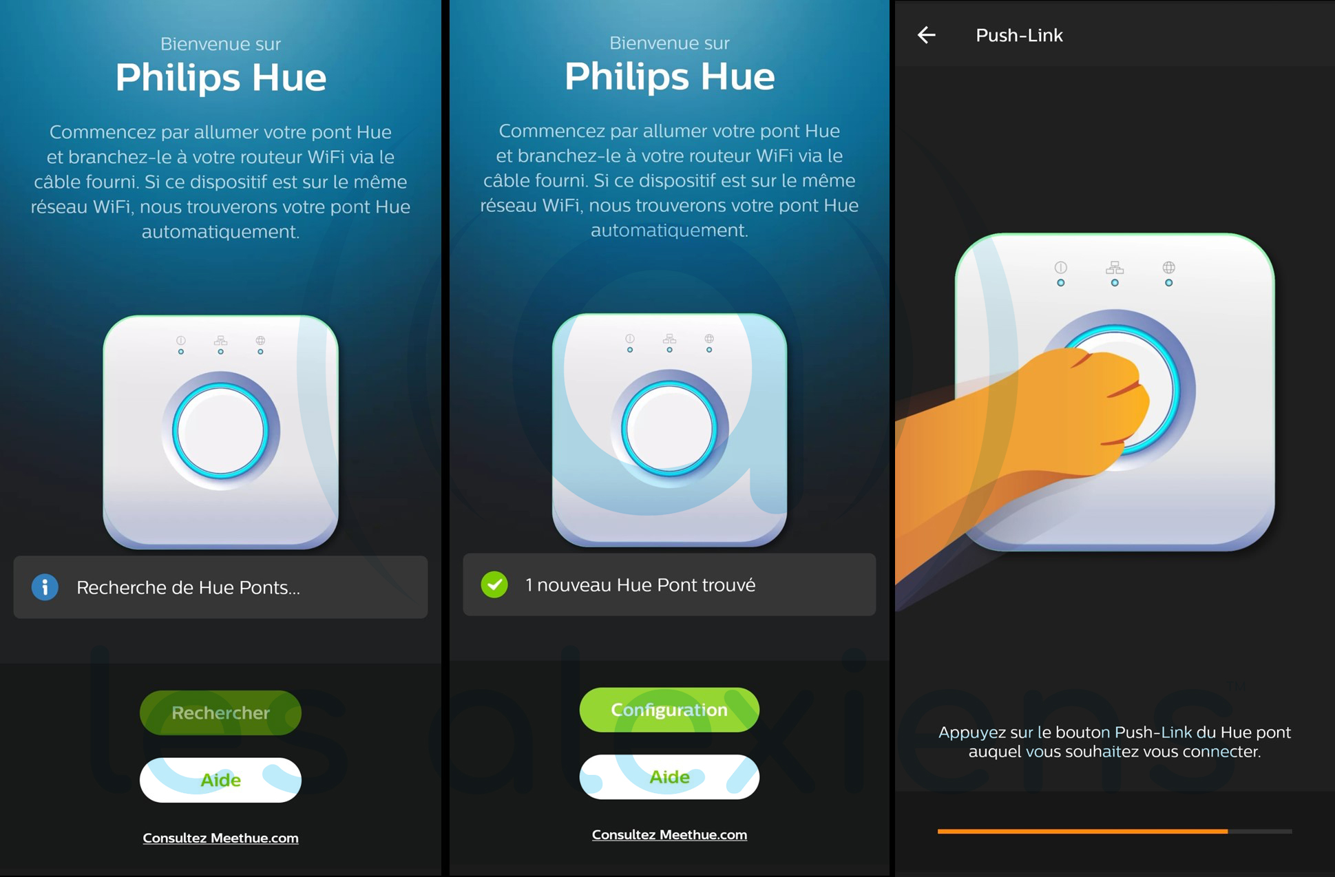 Installation du Philips Hue Bridge 2.0 et utilisation de l'application –  Les Alexiens