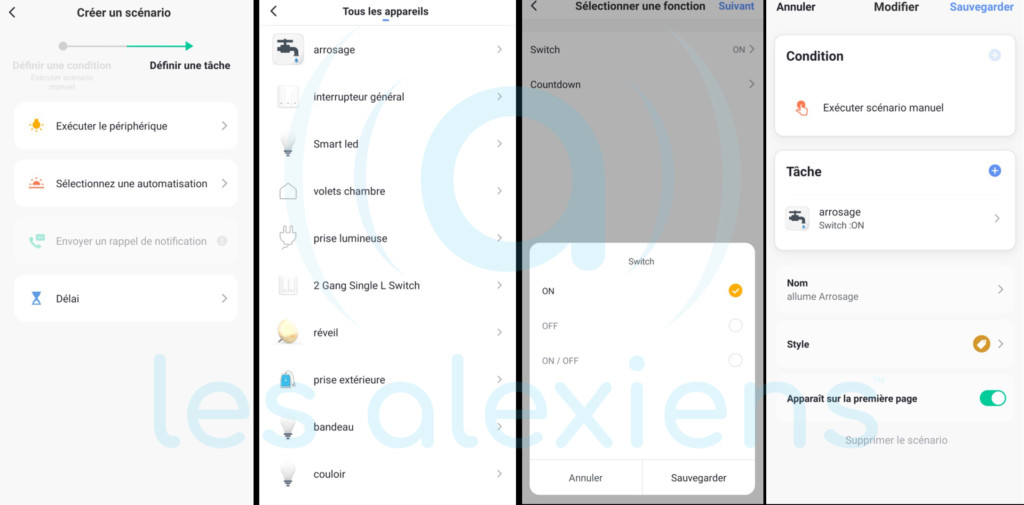 Arrosage connecté Alexa Echo via Smart Life