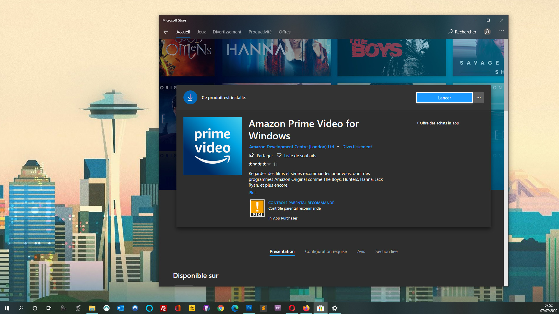 Prime Video for Windows - Microsoft Apps